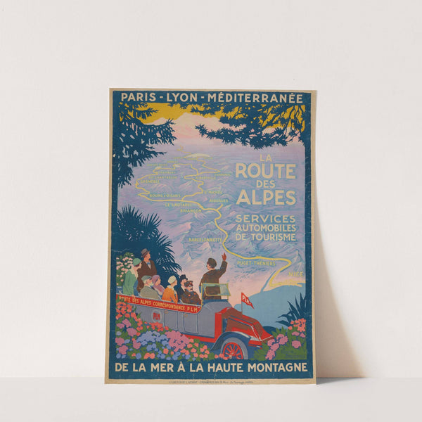 La Route des Alpes by Roger Broders