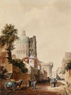 La Rue Clovis et le mur de Philippe-Auguste