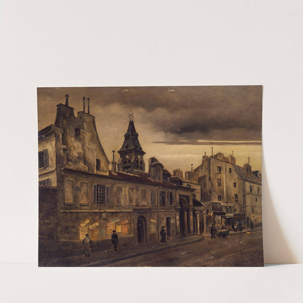 La rue Daubenton (1902) by Eugène de Ménorval