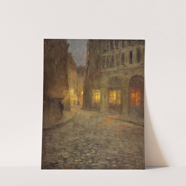 La rue de la Montagne-Sainte-Geneviève by Fernand Maillaud