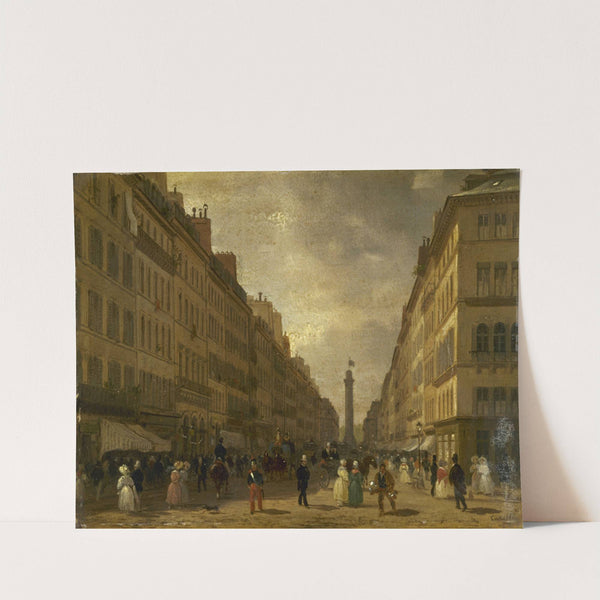 La rue de la Paix by Giuseppe Canella