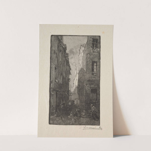La Rue des Cordiers (1885) by Auguste Louis Lepère