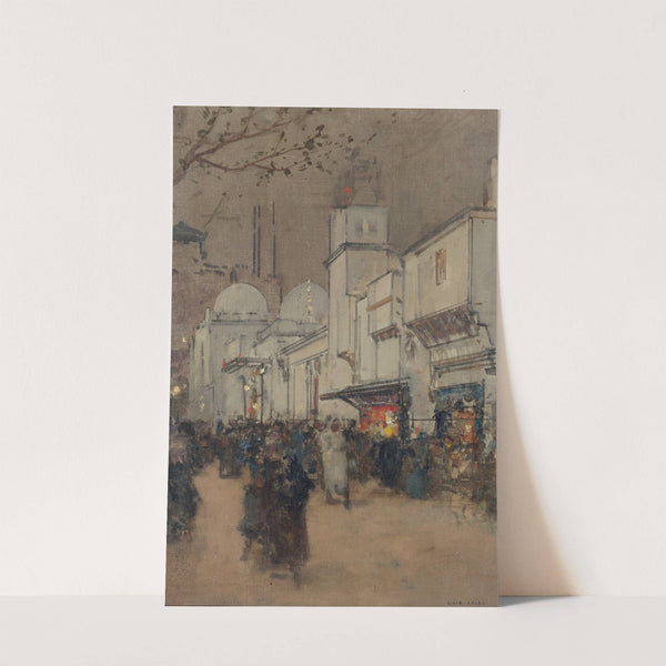 La rue des Nations, à l'Exposition Universelle de 1900 by Luigi Loir