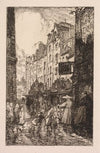 La Rue des Prêtres Saint-Séverin (1901)