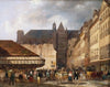 La rue des Prouvaires et l’église Saint-Eustache