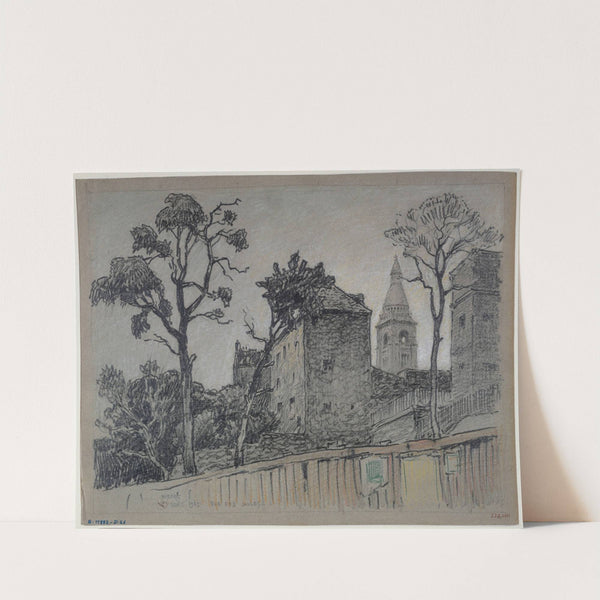 La rue des Saules by Ferdinand Boberg