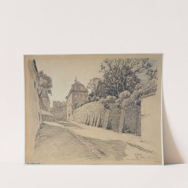 La rue des Saules by Ferdinand Boberg