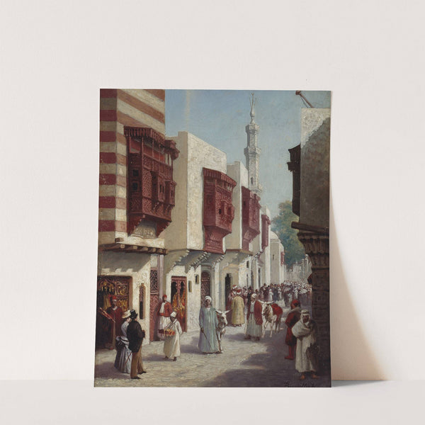 La rue du Caire, à l'Exposition de 1889 by C. Bussilliet