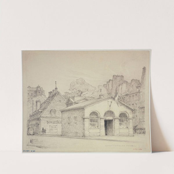 La rue du Faubourg Saint-Antoine et la rue de Montreuil by Ferdinand Boberg