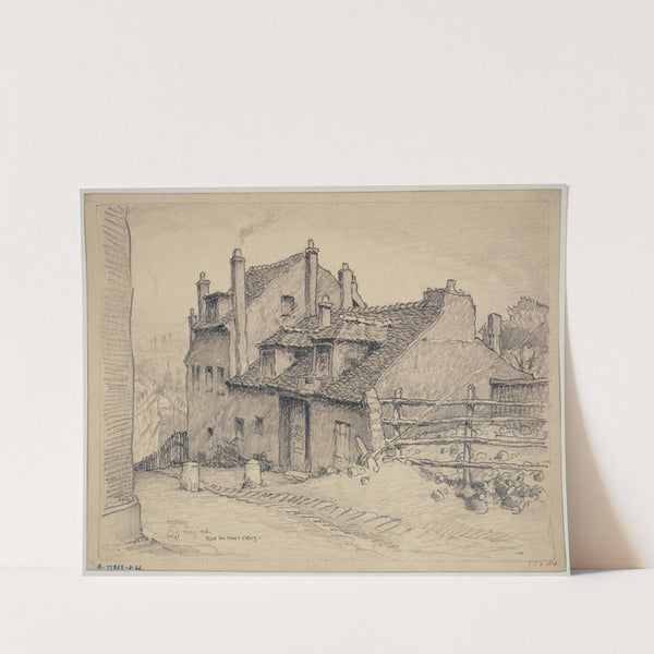 La rue du Mont-Cenis by Ferdinand Boberg