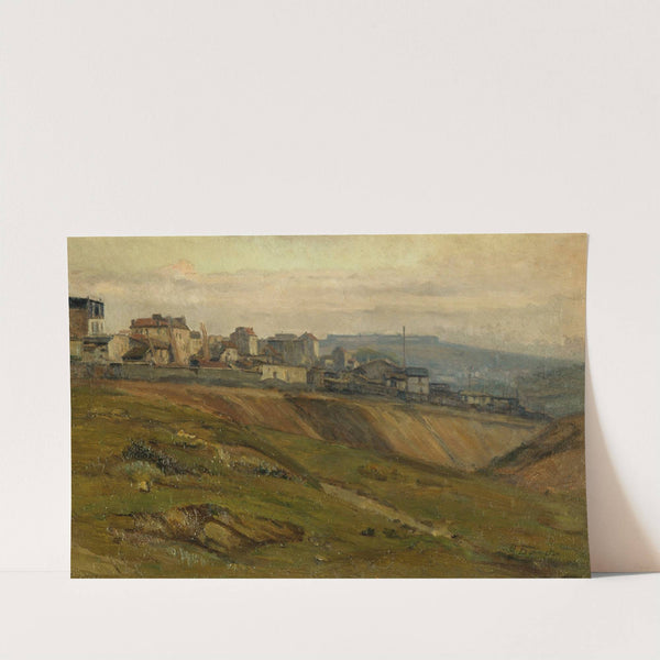 La rue du Moulin-des-Prés by Germain Eugène Bonneton