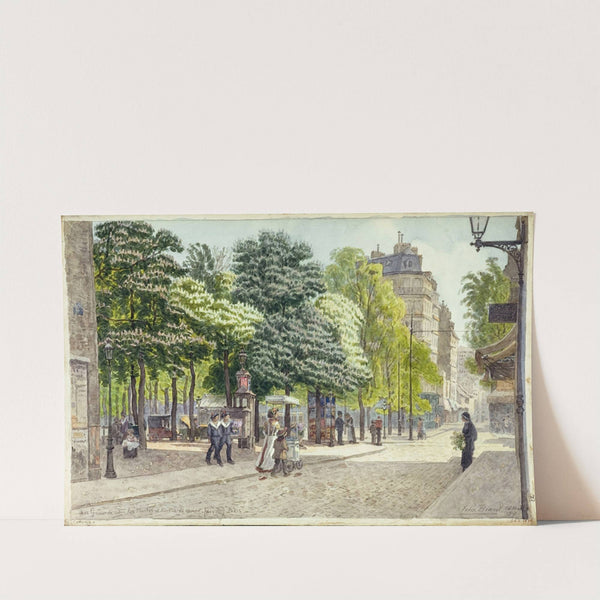 La rue Gassendi, rue des Plantes et avenue du Maine by Félix Brard