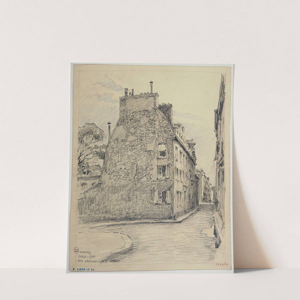 La rue Lhomond et la rue Amyot by Ferdinand Boberg