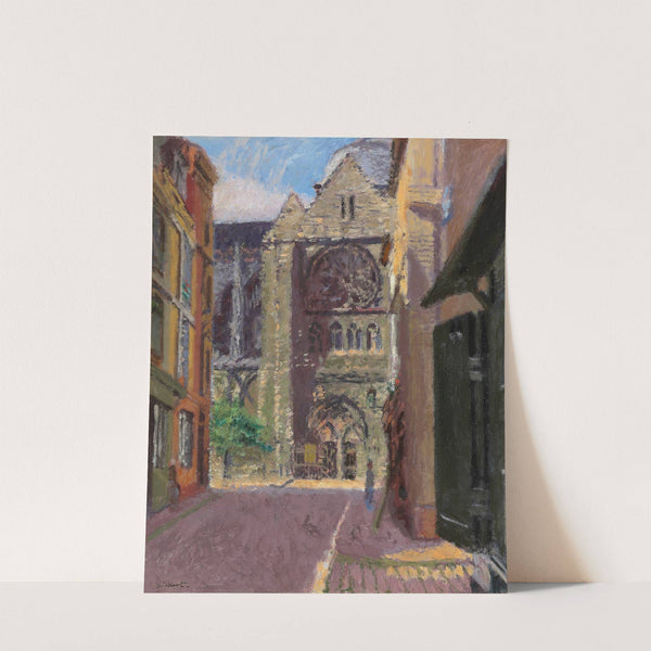 La Rue Pecquet, Dieppe by Walter Richard Sickert