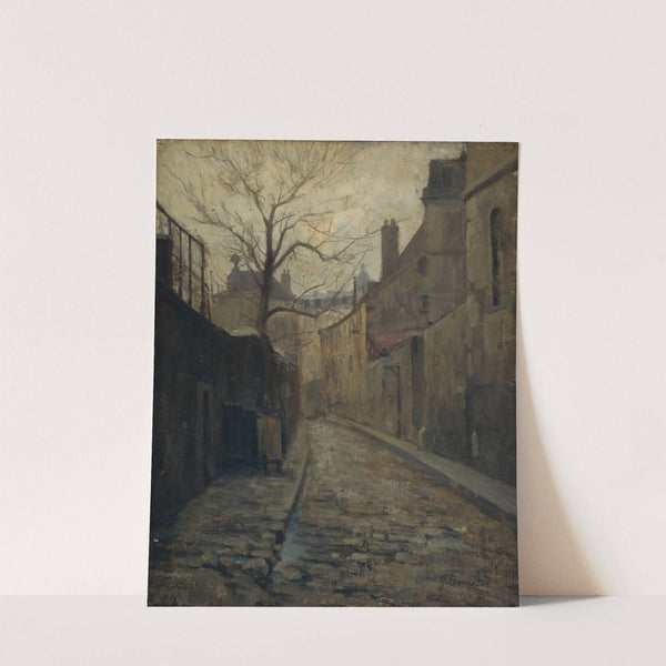 La rue Rataud by Germain Eugène Bonneton