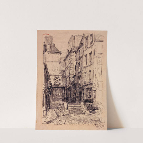 La rue Saint-Bon by Camille Bourget