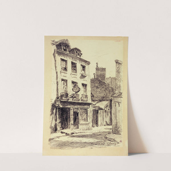 La rue Saint-Médard by Camille Bourget