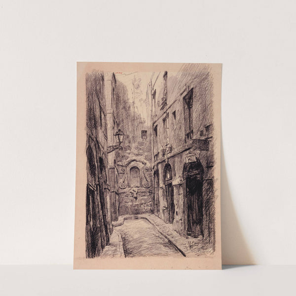 La rue Saint-Paul, rue Eginhard by Camille Bourget