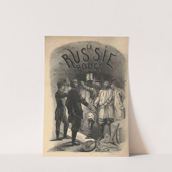 La Russie rouge (1881) by Ferdinand-Léon Ménétrier