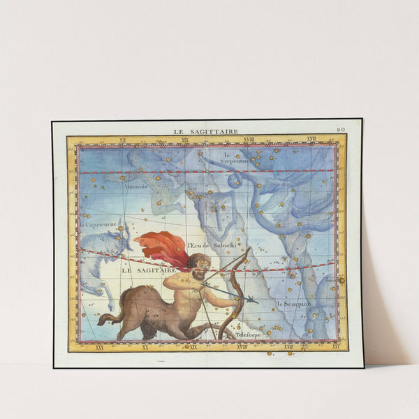 La Sagittaire (Sagittarius) (1776) by John Flamsteed