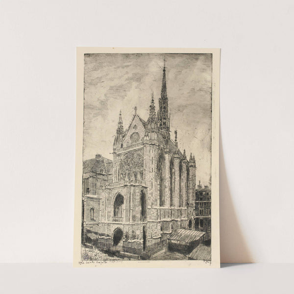 La Sainte Chapelle (19th Century) by Pierre-Marcel Roy