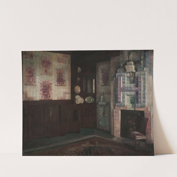 La salle à manger à Hauteville House by Georges Hugo