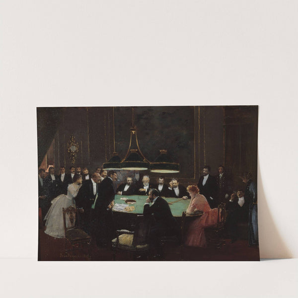 La salle de jeu (1889) by Jean Béraud