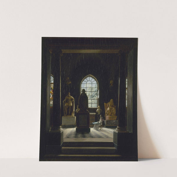 La Salle du XVIIe siècle au musée des Monuments Français (1816) by Léon-Mathieu Cochereau