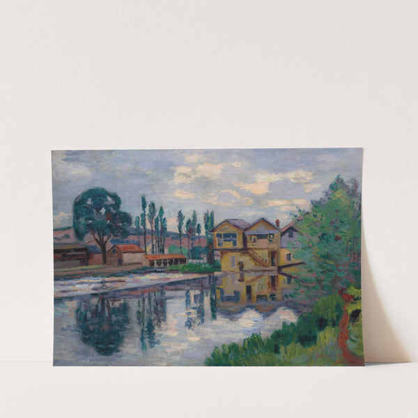 La scierie de Poitiers (1910) by Armand Guillaumin