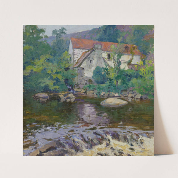 La Sédelle Au Moulin Barrat by Paul Madeline