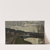 La Seine à Bougival (1870) by Claude Monet