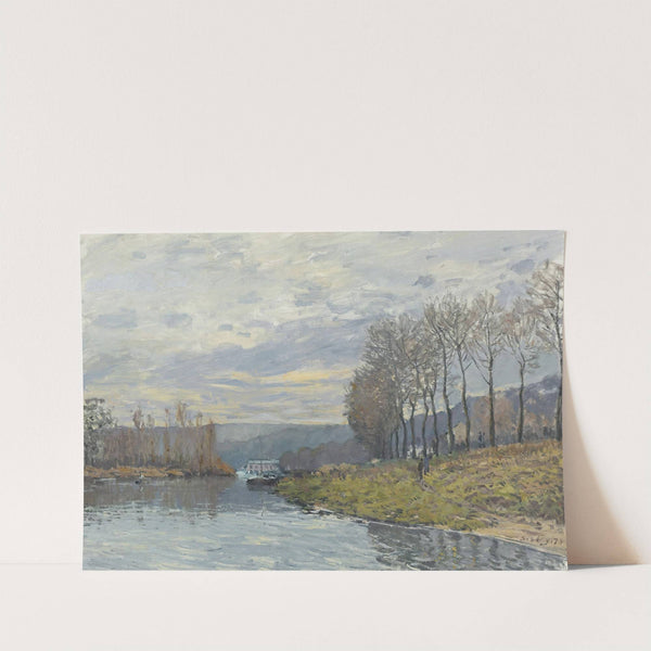 La Seine À Bougival (1873) by Alfred Sisley