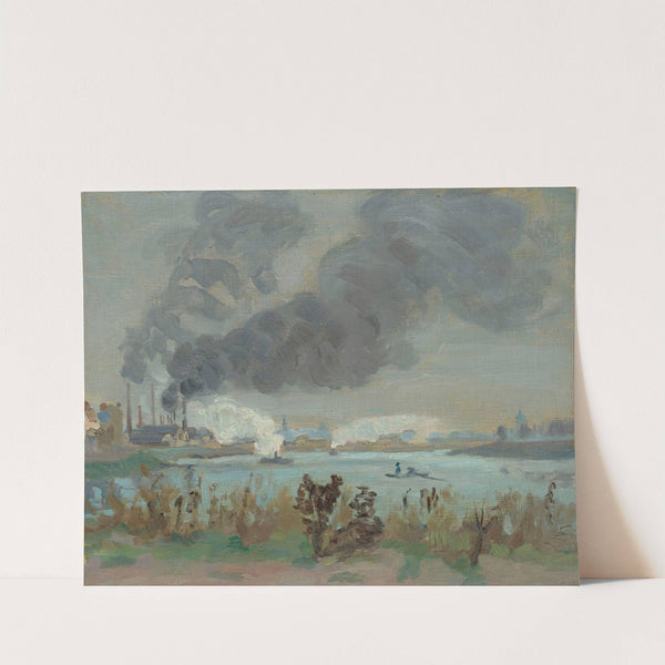 La Seine à Ivry (1870) by Armand Guillaumin