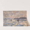 La Seine à Lavacourt, débâcle (1880) by Claude Monet
