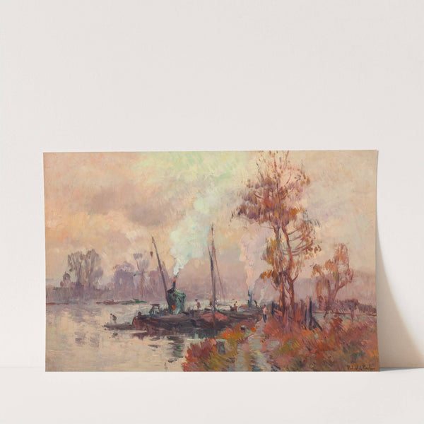 La Seine a L'île Lacroix by Robert Antoine Pinchon