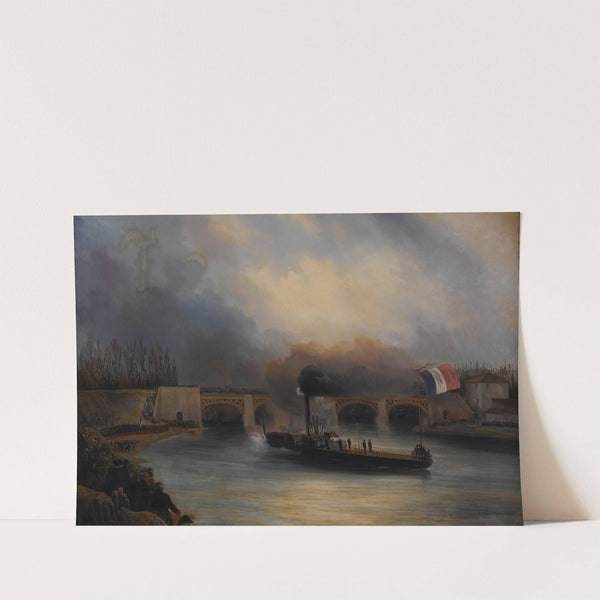 La Seine à Maisons by Pharamond Blanchard