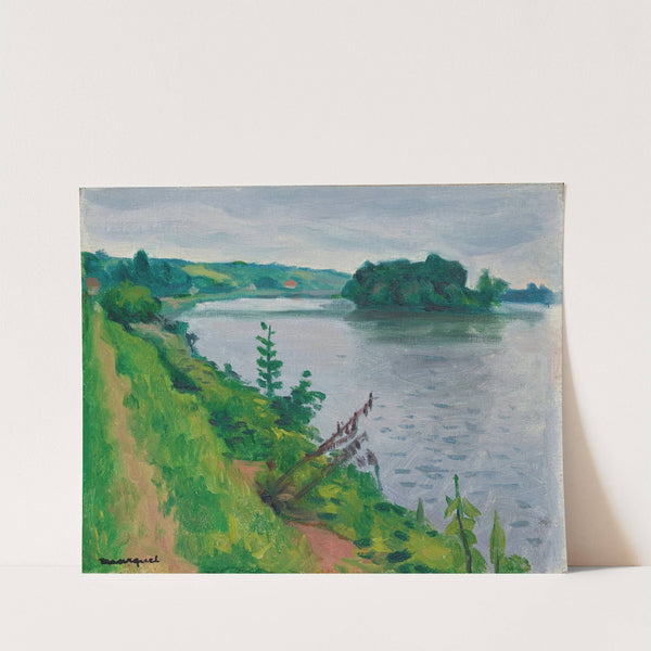 La Seine à Rolleboise by Albert Marquet