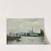 La Seine à Rouen (circa 1874-1878) by Stanislas Lépine