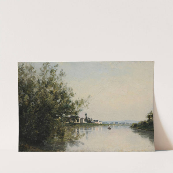 La Seine à Saint-Ouen by Stanislas Lépine