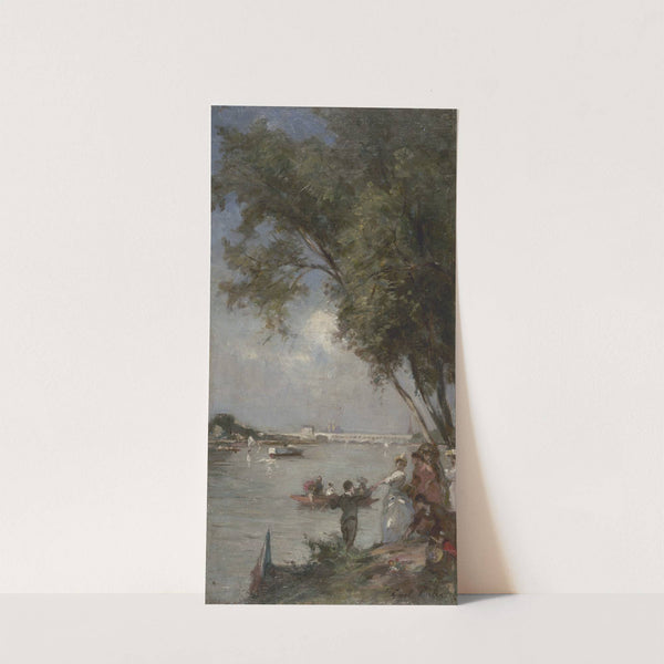 La Seine au Bas-Meudon by Gustave Henri Colin