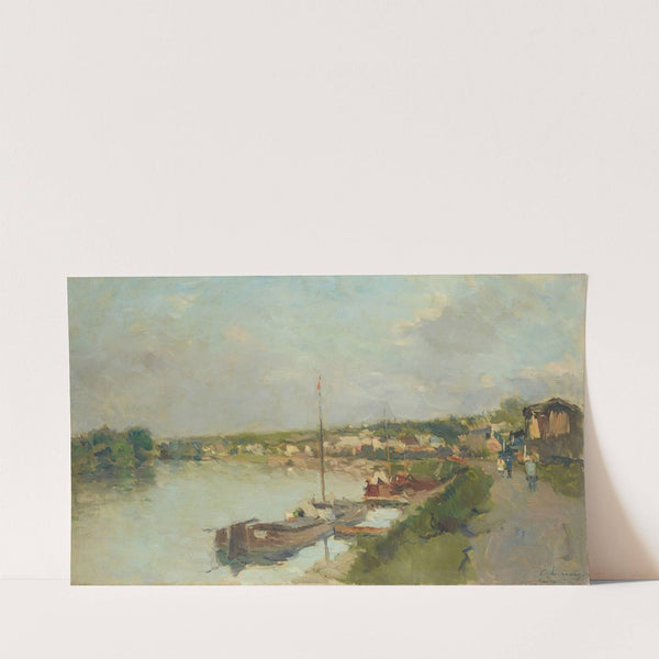 La Seine au Bas-Meudon by Albert Lebourg