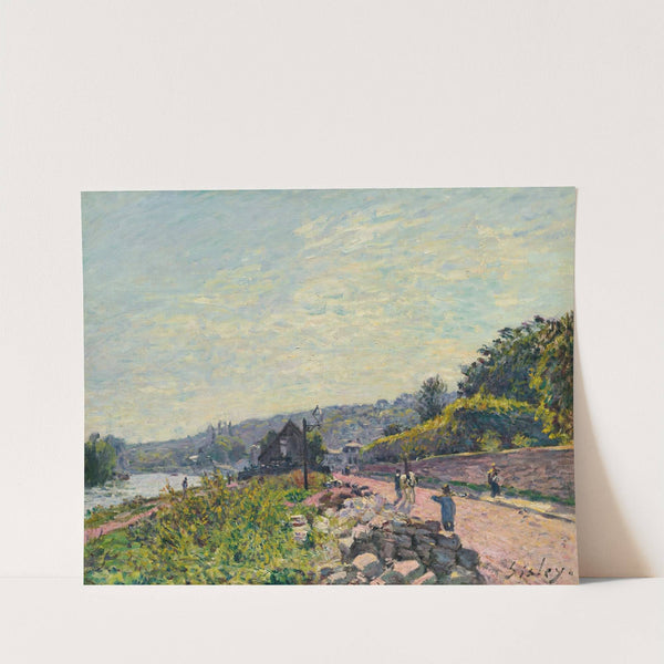 La Seine Au Bas-Meudon (circa 1878-79) by Alfred Sisley