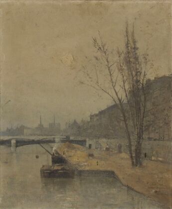 La Seine au pont de Solférino