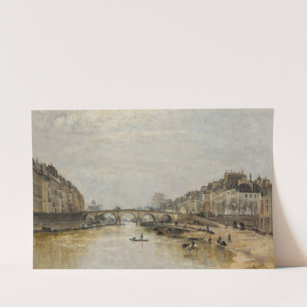 La Seine au Pont Marie by Stanislas Lépine