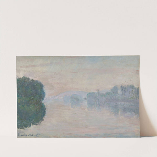 La Seine dans la brume (1894) by Claude Monet