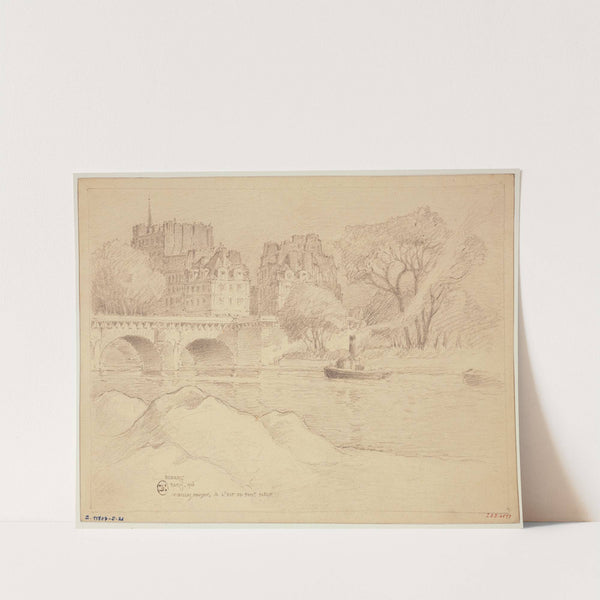 La Seine et le Pont Neuf by Ferdinand Boberg