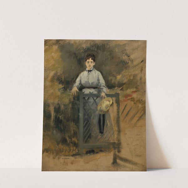 La Servante ou À la barrière by Eva Gonzalès