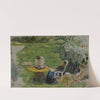 La Sieste au jardin by Pierre Bonnard