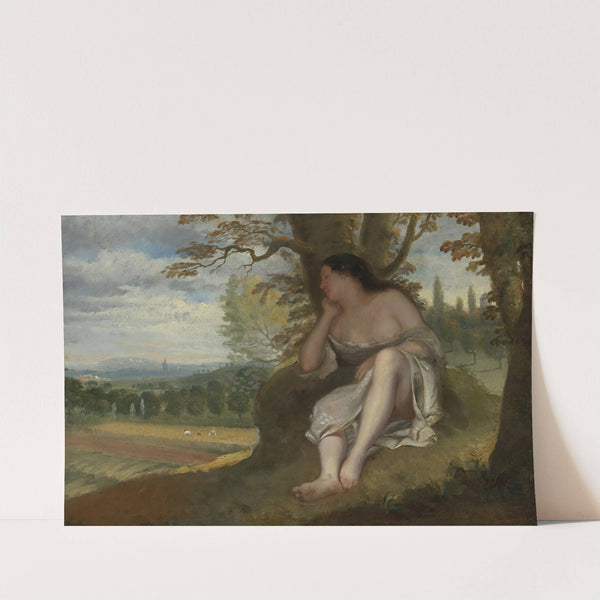 La sieste by Gustave Courbet