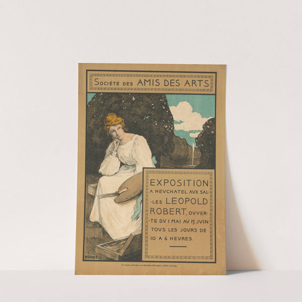 La Société des Amis des Arts. Exposition à Neuchâtel (1897) by P. Godet